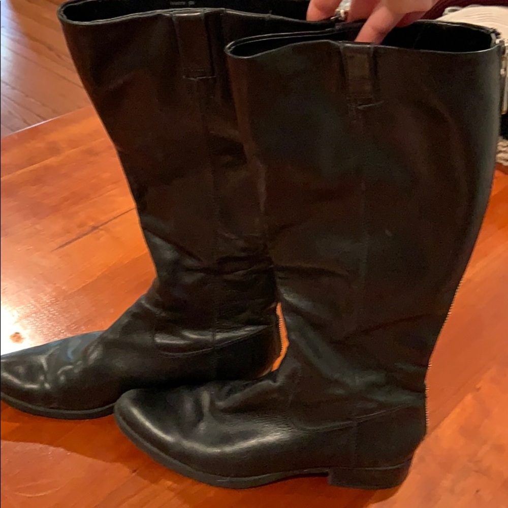 Calvin Klein black boots